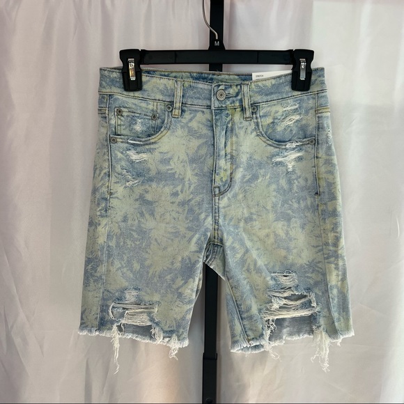 American Eagle Outfitters Super Hi-Rise Biker Mid-Length Shorts, size 4 NWT